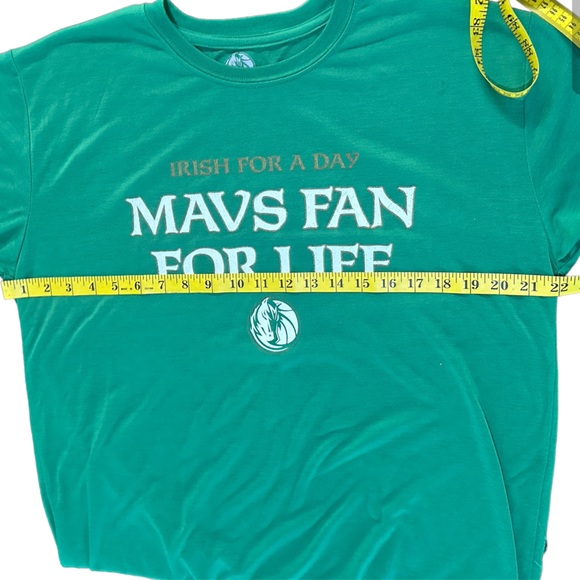 DALLAS Mavericks 2015 St. Patrick’s Day T-shirt,‎ men’s XL GREEN - Picture 7 of 7